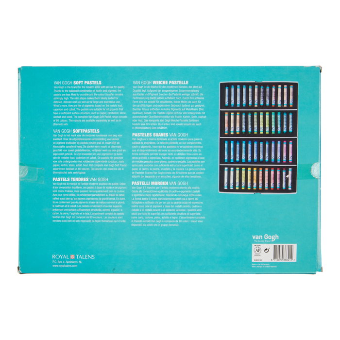 Van Gogh Set de pasteles suaves para paisajes de 48 colores 90820148 Van Gogh Set de pasteles suaves para paisajes de 48 colores 90820148